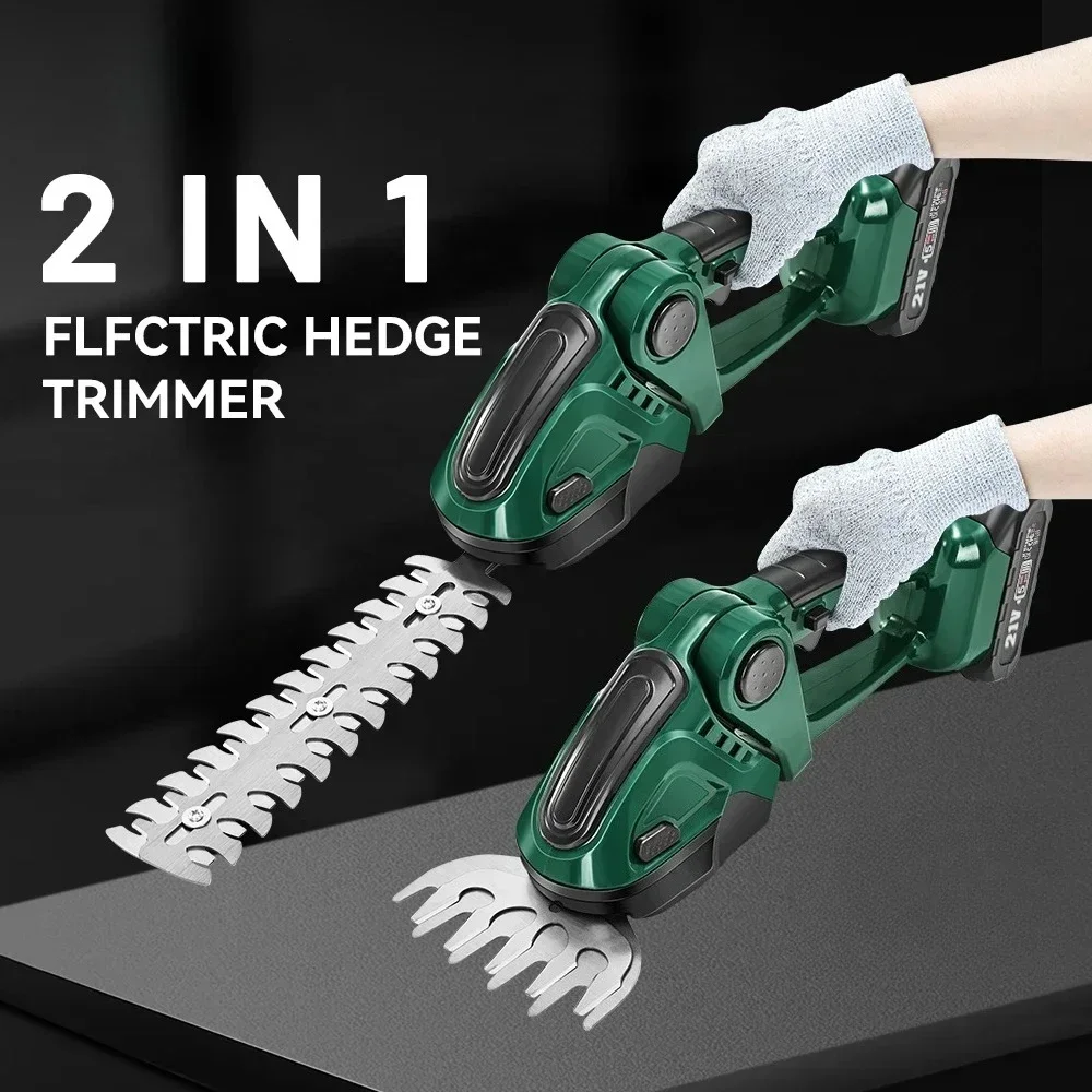 20000-rpm-2-in-1-electric-hedge-trimmer-cordless-portable-high-power-lawn-mower-pruner-weeding-garden-tool-for-makita-18vbattery