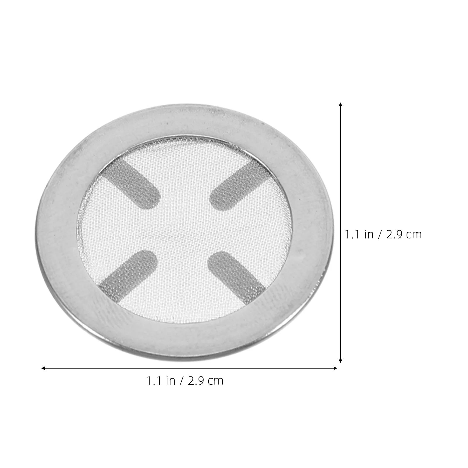 10 قطعة 3.4 سنتيمتر الفولاذ المقاوم للصدأ الشاي Infuser قابلة لإعادة الاستخدام شبكة مصفاة ل إبريق الشاي كوب تخمير اكسسوارات ورقة انحدار