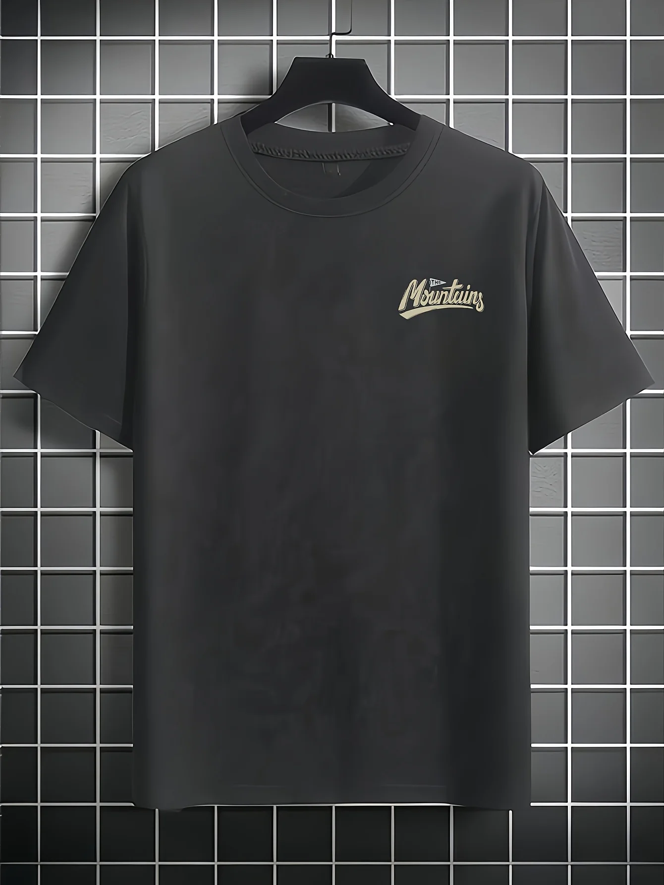 Ladies' Fashionable Casual Mountain Print Pattern T-shirt Breathable Casual Style T-shirt Daily Commuting Skin Friendly Wearing