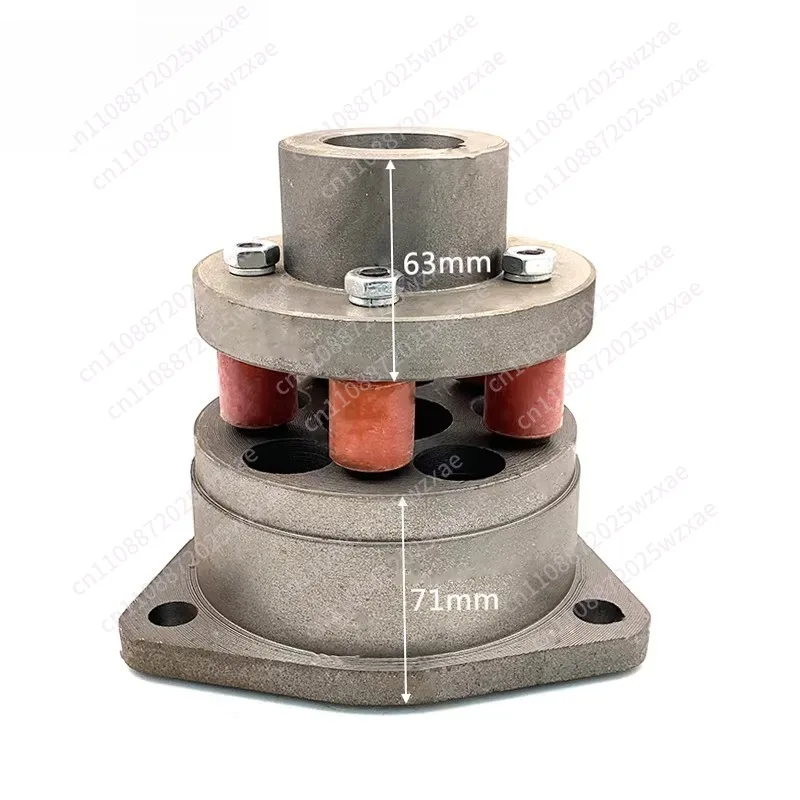 Single cylinder generator pulley change coupling change shaft drive, single cylinder generator direct connector