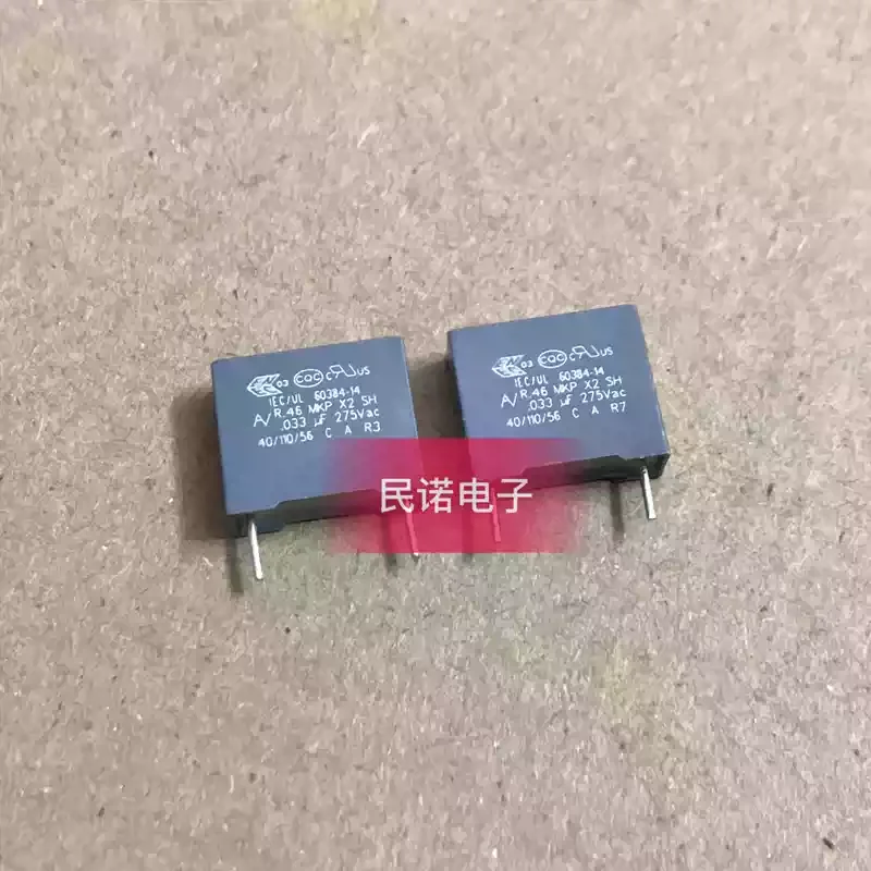 10-100pcs R46 275V AC 0.033UF 333 33NF Pin Distance 10mm Brand New Original Jimei AV Safety Standard Capacitors