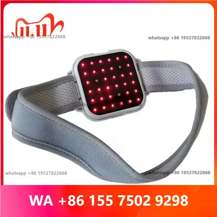 Por Pets Wearle 36 Diodes Pain Relief Red Light Physical Therapy Wrap Pad for Cats Dogs