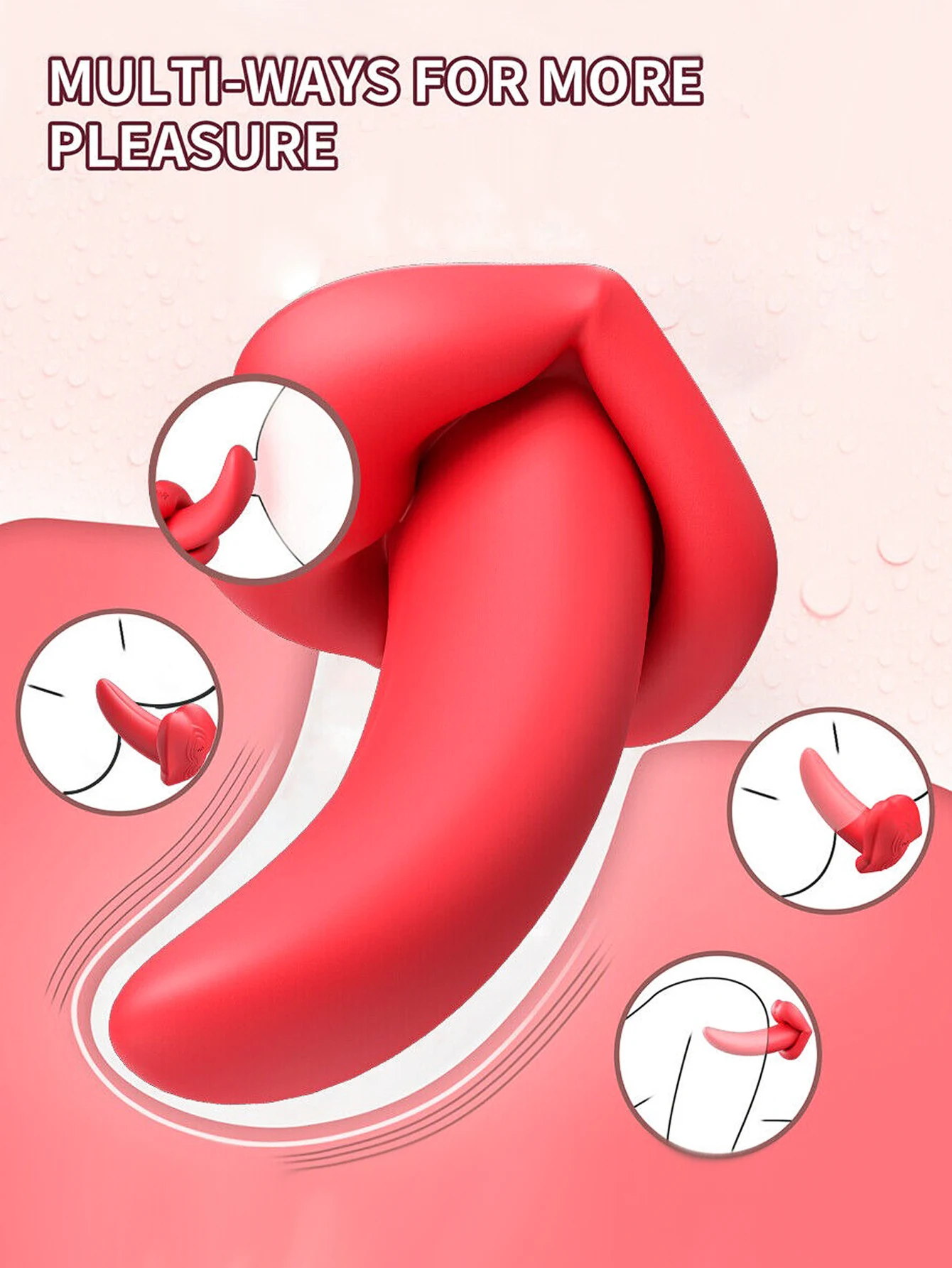 التحكم عن بعد اللسان لعق مثير الكبار الإناث الهزاز البظر المهبل الاهتزاز G بقعة دسار الهزاز مثير متجر المنتجات