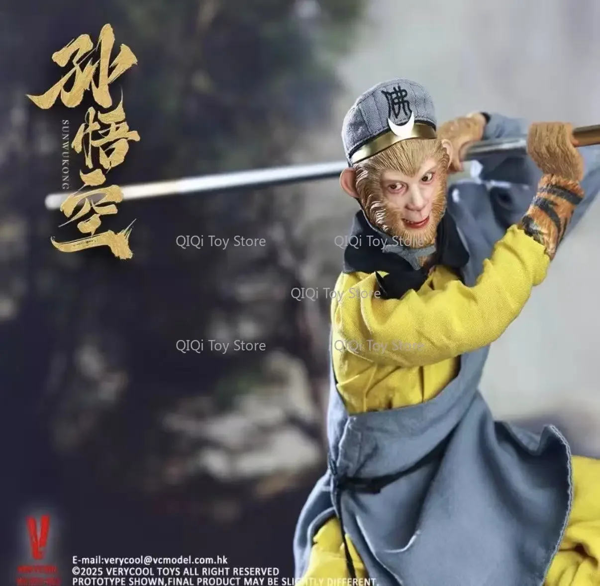 1/6 Genuine Authorization 86th Edition Journey To The West Sun Wukong Moveable Doll
