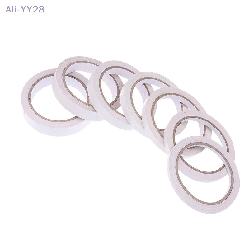 

{MX} 2 Rolls 17M Double Sided Tape 5/8/10/12/15/18/20mm Strong Adhesive Tape For Mounting Fixing Pad Sticky Paper