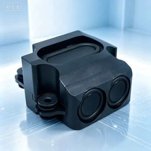 99new Compact for Mini Passive Speaker, Dual Full Range Drivers DIY Desktop Audio