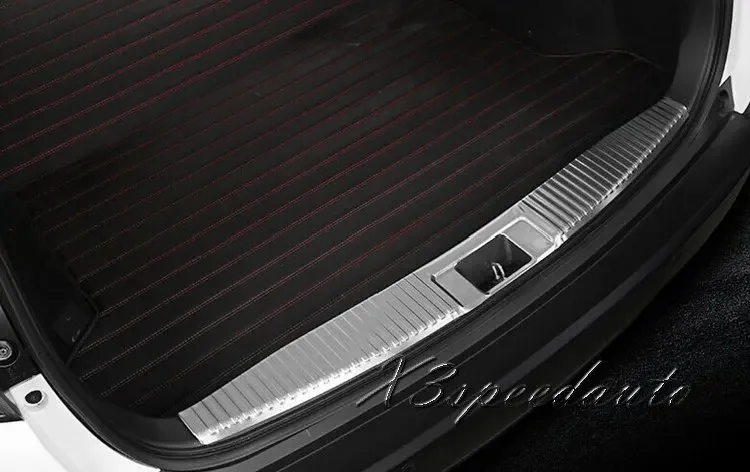 

For Honda Vezel HRV HR-V 2014-2018 Rear Inside Bumper Door Sill Plate Scuff 1pcs Stainless Steel
