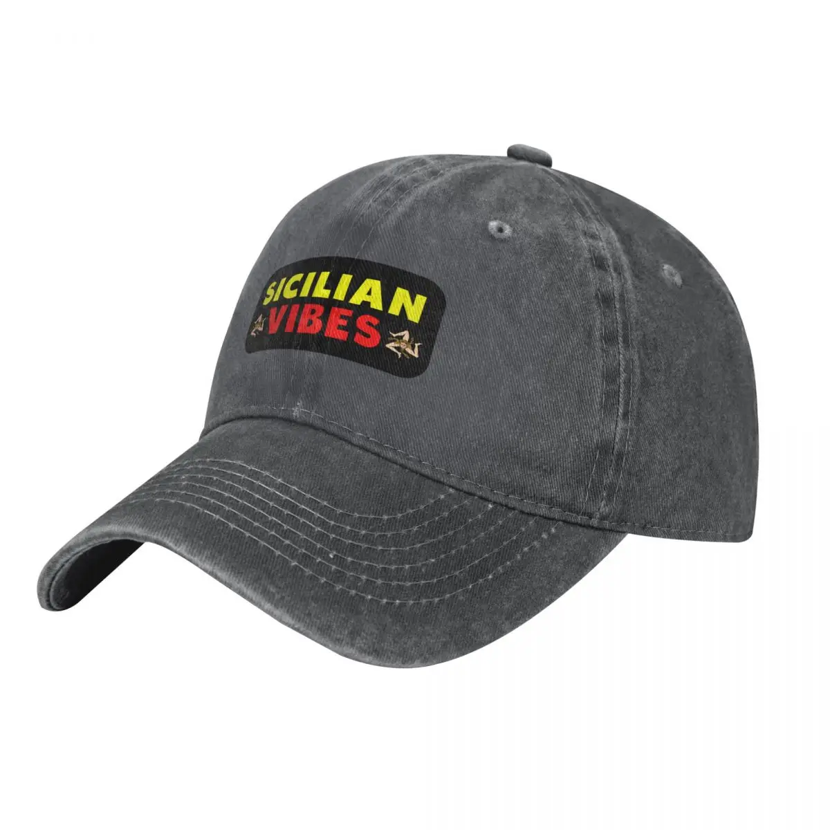 

Sicilian Vibes Graphic - Cute Sicily Lover Baseball Cap hiking hat Horse Hat |-F-| Luxury Hat Boy Women's