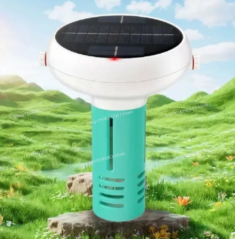 7 in 1 WiFi Solar Chlorine Meter pH TDS EC ORP Salinity Temp Waterproof Pool Monitor