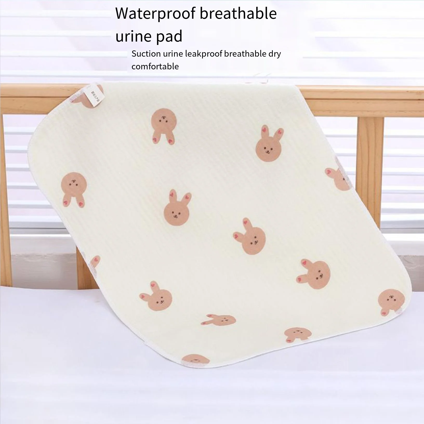 Baby Urine Pad Large Size Waterproof and Breathable Children's Baby Cotton Yarn Kindergarten Class A Baby Diaper Changing Table