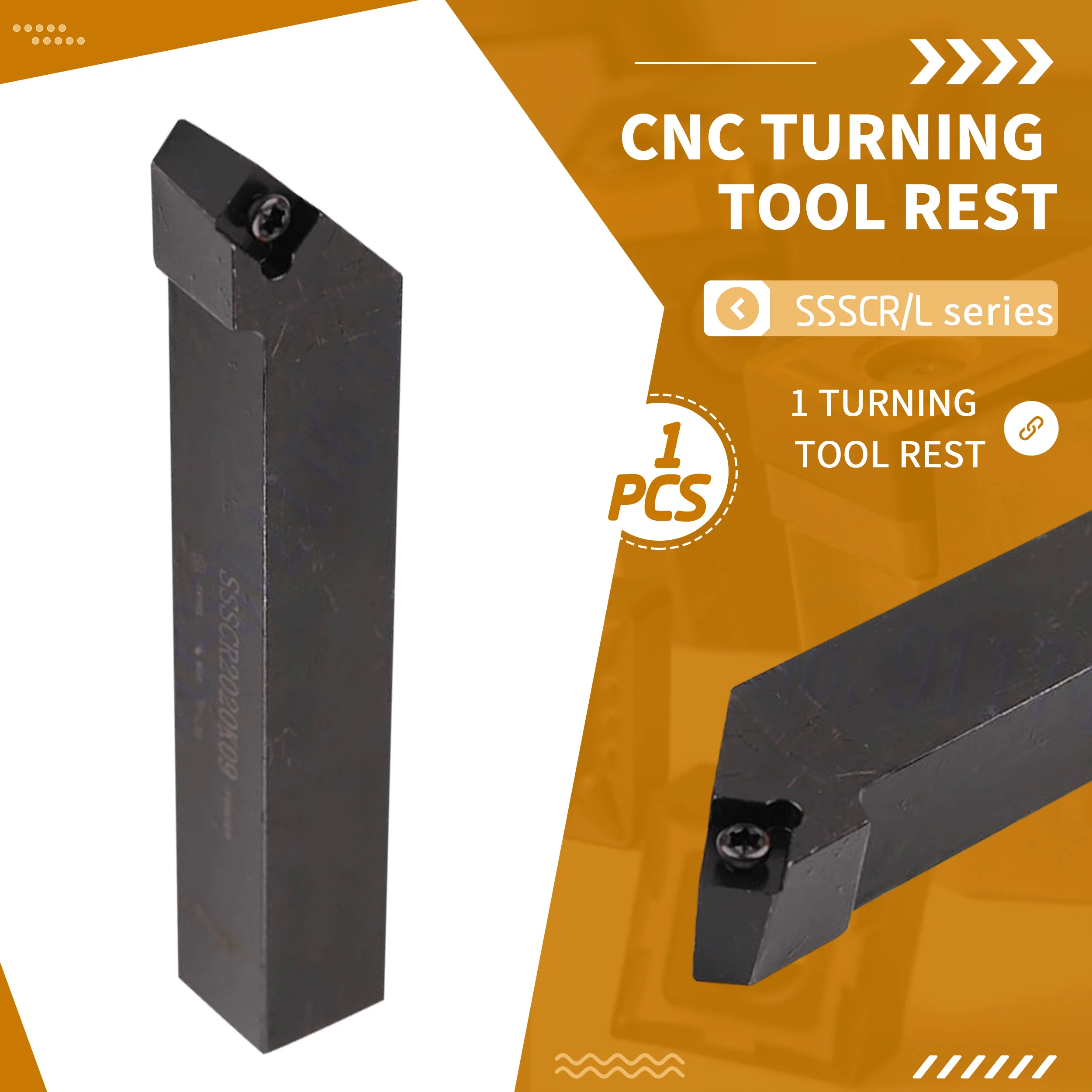 

45° SSSCR1212H09 SSSCR1616 SSSCR2020 SSSCR2525M09 SSSCR2525M12 SSSCR/SSSCL CNC External Lathe Tool Turning Cutting Neat Advanced