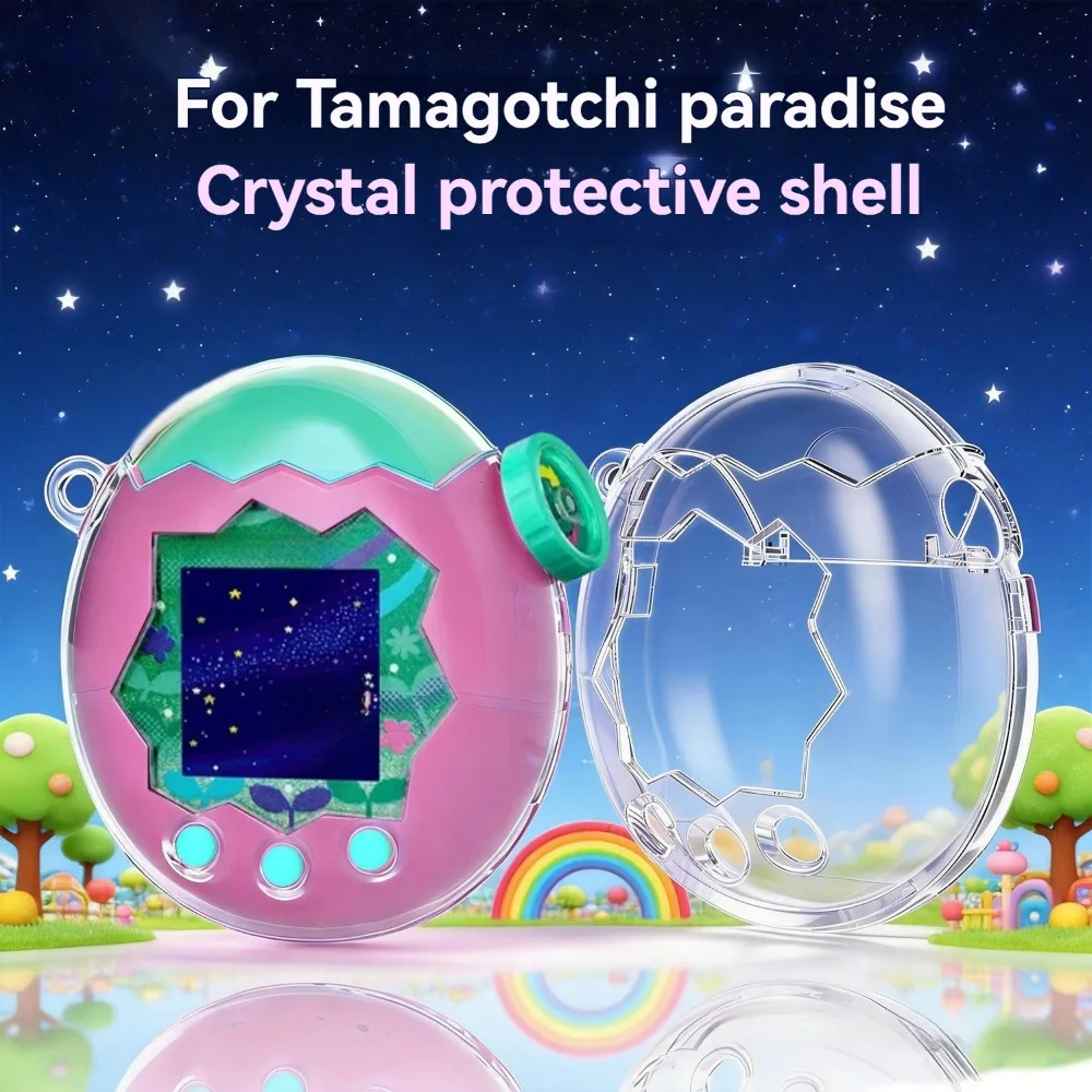 Electronic Pet Game Console Soft Silicone Protective Case Durable Decor Housing and Knob Cover Sleeve