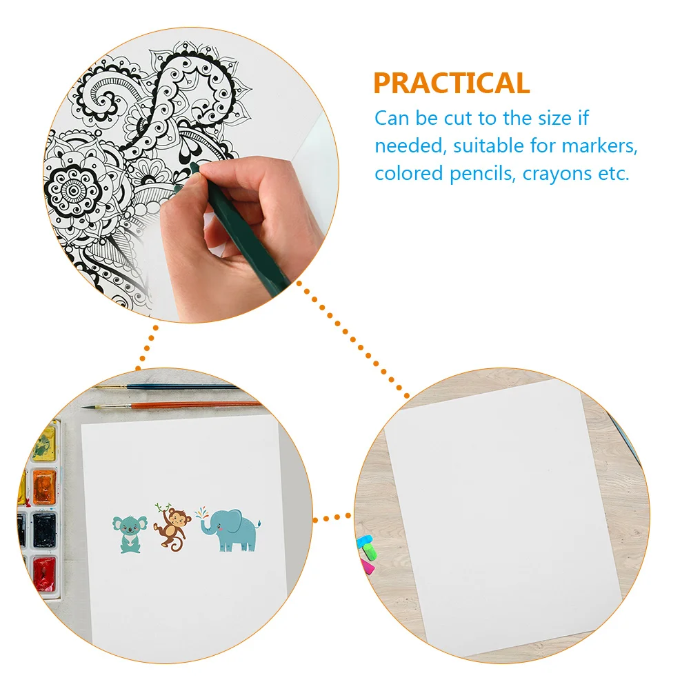 

100 Sheets Premium Watercolor Paper for Kids Artists Durable Easy to Cut Perfect for All Art Projects Watercolor Paper