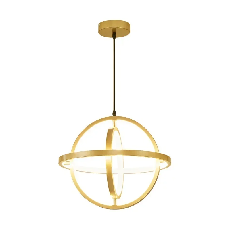 回転可能な LED シャンデリアレストラン寝室ポーチライトバー高級ランプ折りたたみ式