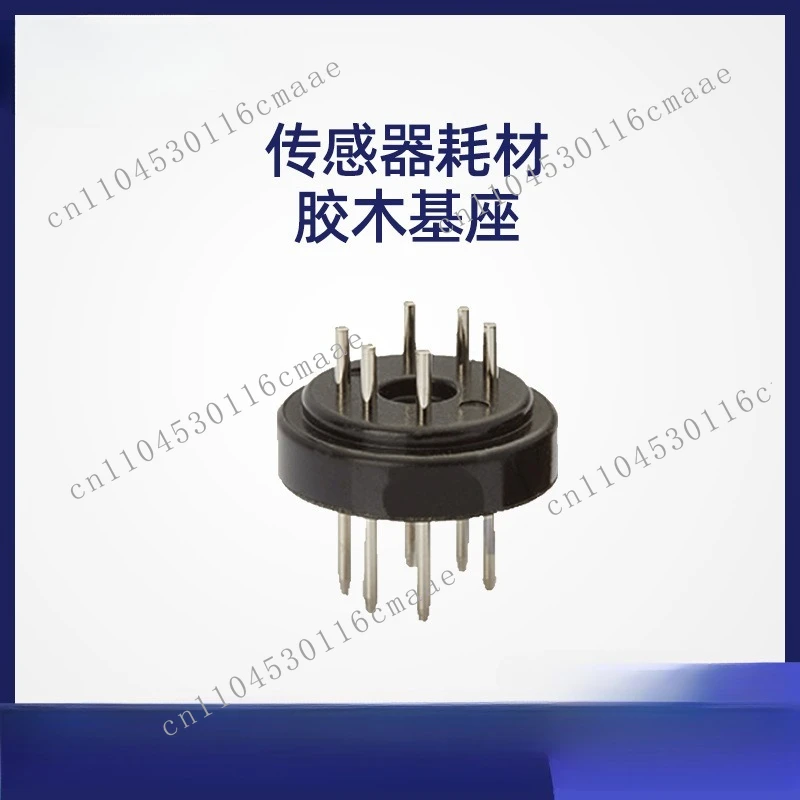 Bakelite Base, Semiconductor Gas Sensor Consumable Tube Seat Bakelite Base (Pack of 10)