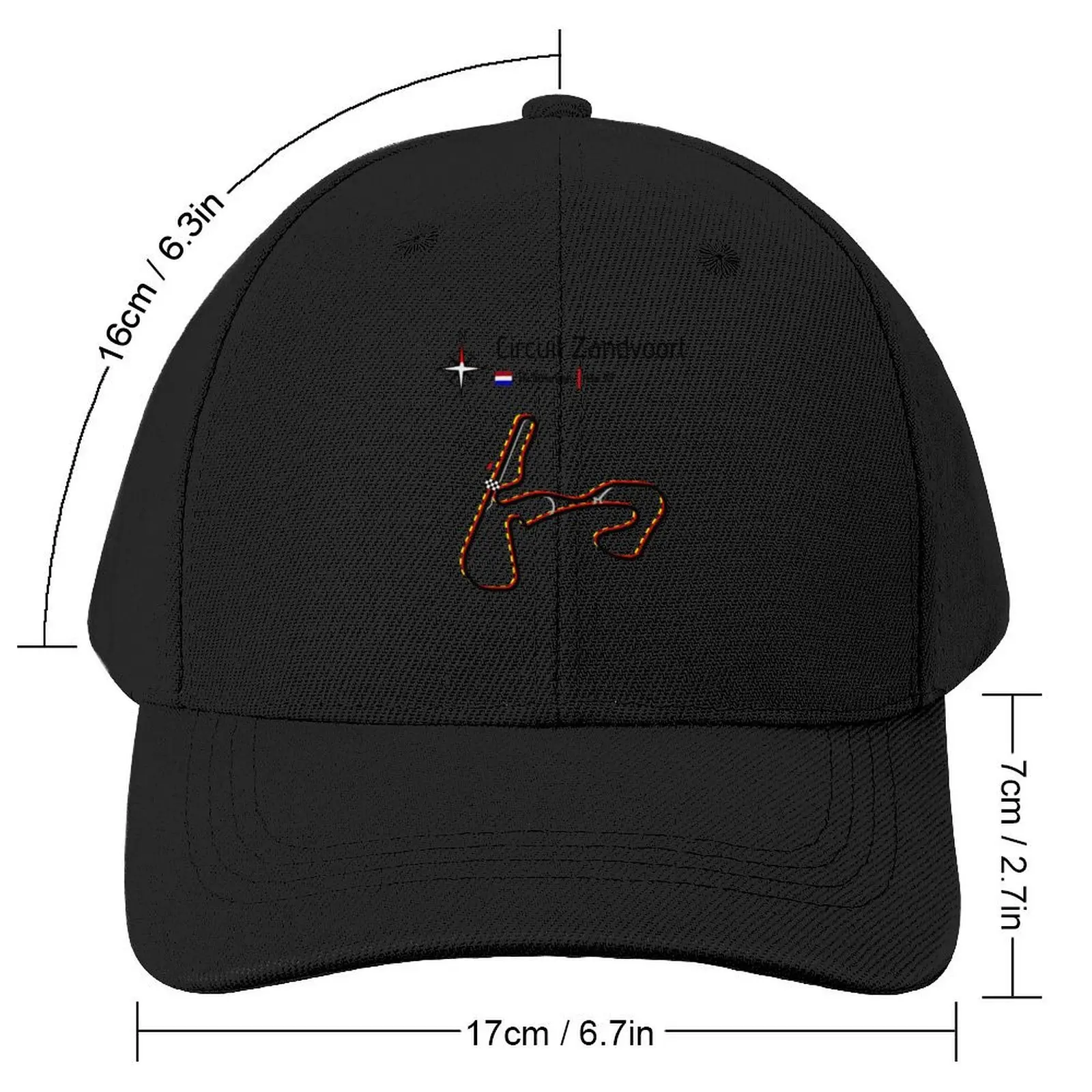 Racetrack - Circuit Zandvoort NL Baseball Cap Hip Hop Anime Designer Man Women's