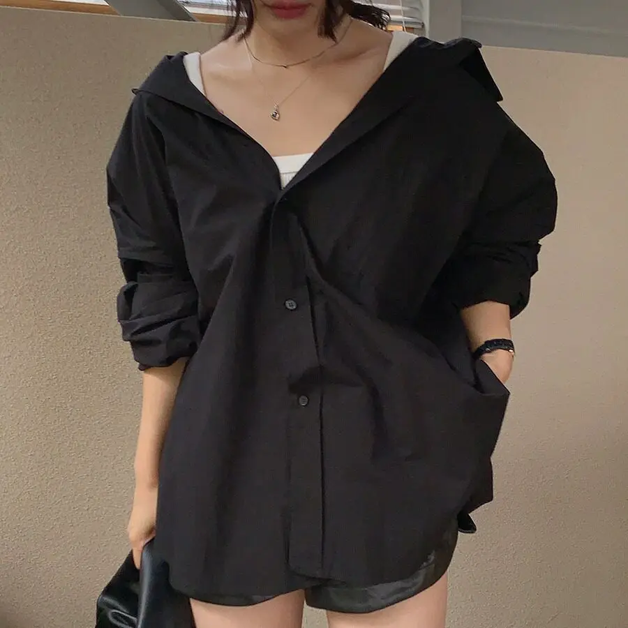 

Винтажная свободная рубашка East Gate с длинным рукавом для женщин, элегантный топ, утягивающий фигуру, из хлопка, на пуговицах, повседневная модная рубашка больших размеров