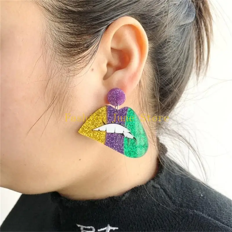 N5KA Womens Jewelry Carnival areved arics drop arrings dangl