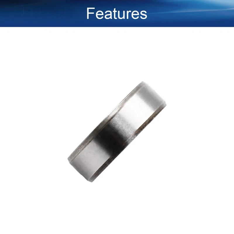 2 ชิ้น 6000-2RS ตลับลูกปืน, ตลับลูกปืนเม็ดกลมร่องลึกขนาดเล็ก 10x26x8 มม.(IDxODxTHK) ตลับลูกปืนสเก็ตบอร์ดซีลยางคู่