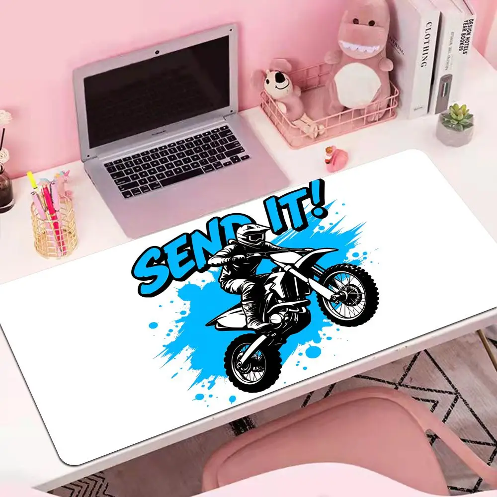 

HYBXAXC Motorcycle Mouse Pad XXL Mousepad Computer Keyboard Pad Gamer Soft Office Carpet Table Mat Desktop desk PadMotor