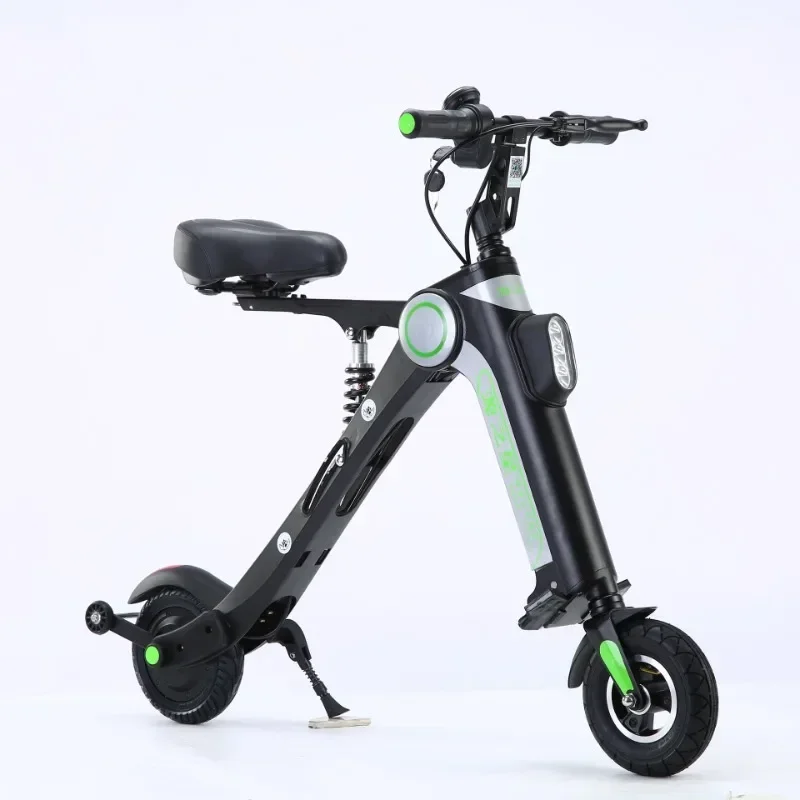 Bike Scooter with Seat Adult E-bicycle E-bike Electric New Design Light Folding