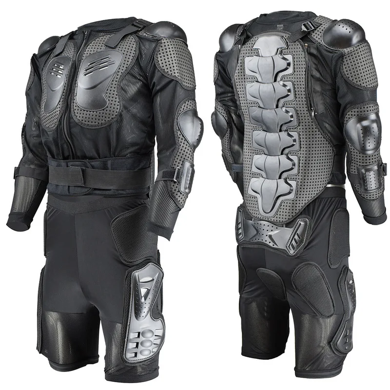 Motorcycle Suit Armor Suit Anti Fall Rider Motorcycle Riding Off-Road Protective Gear Racing Armor Pants Set Wholesale Gifts