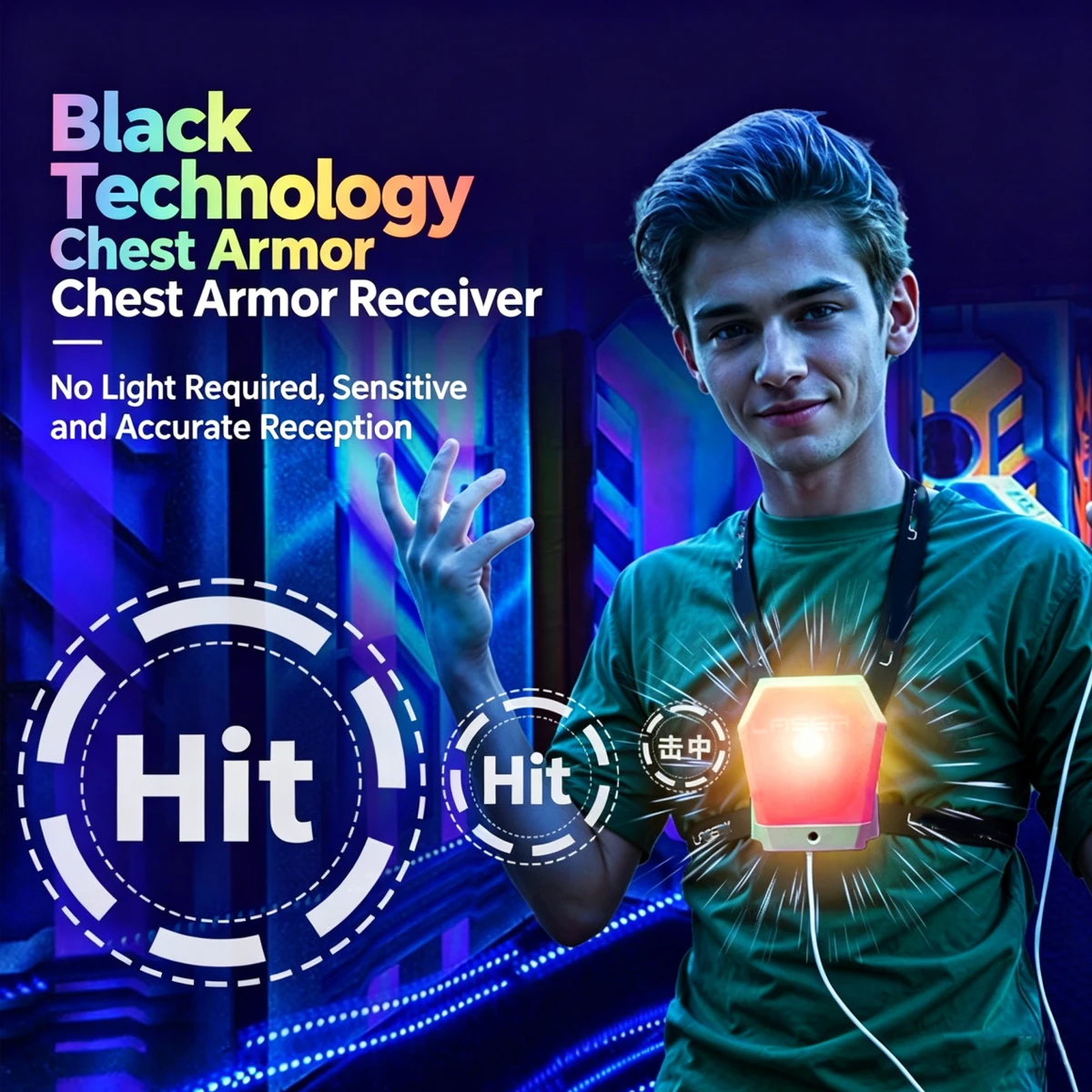 Infrared Laser Tag Gun Set for - огляд і ціна Laser Tag Set Kids