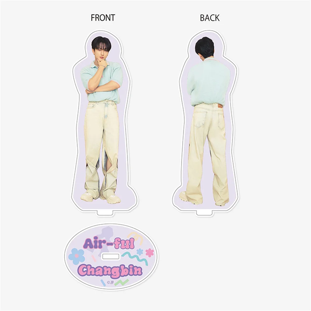 Kpop IDOL Season Greetings New Acrylic Stand Figure Desktop Decoration Seo Chang-Bin HyunJin Felix Bangchan I.N Fans Gifts