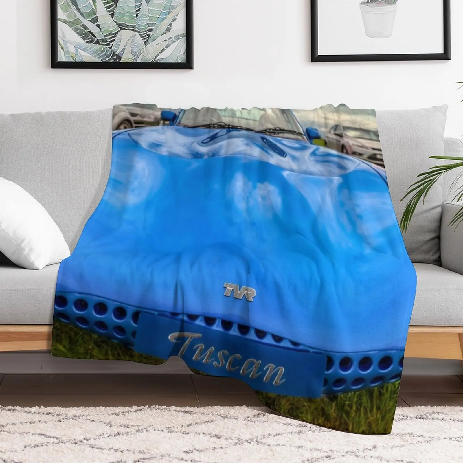 

TVR Tuscan British Sports Car Throw Blanket Stuffeds Kid'S Sofas Blankets