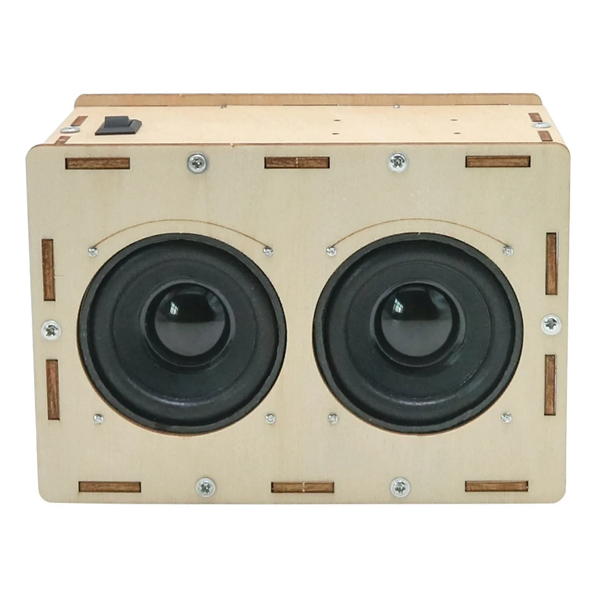 

DIY Bluetooth Speaker Box Kit Sound Amplifier Builds Your Own Portable Wood Case Bluetooth Speaker with Combination Lock