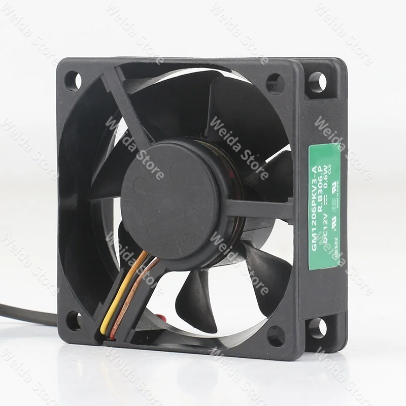 New Sunon 5V 24V 48V AC EC 6020 6CM 60X60X20MM 3-wire Projector Silent maglev inverter GM1206PKV3-A cooling fan DC 12V 0.6W