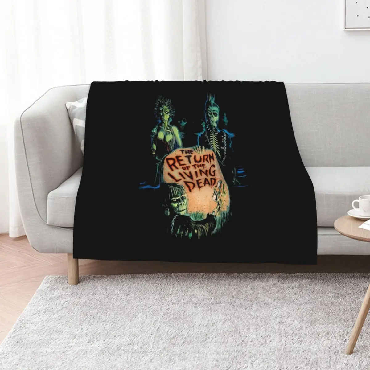 The Return of the Living Dead Gift For Fans, Gift For Men and Women, Gift Halloween Day, Thanksgiving, Christmas D Throw Blanket