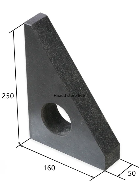 Marble square 90 degree triangle square ruler