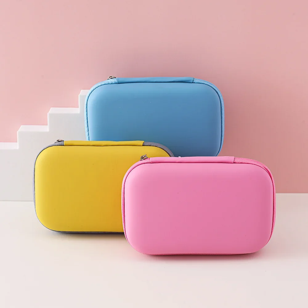 8/13 قطعة رعاية الطفل إيفا حقيبة ثمانية قطع مجموعة الطفل الأنف الشافطة مقص أظافر الكرتون مجموعة لوازم التنظيف اليومية الرعاية حقيبة #5