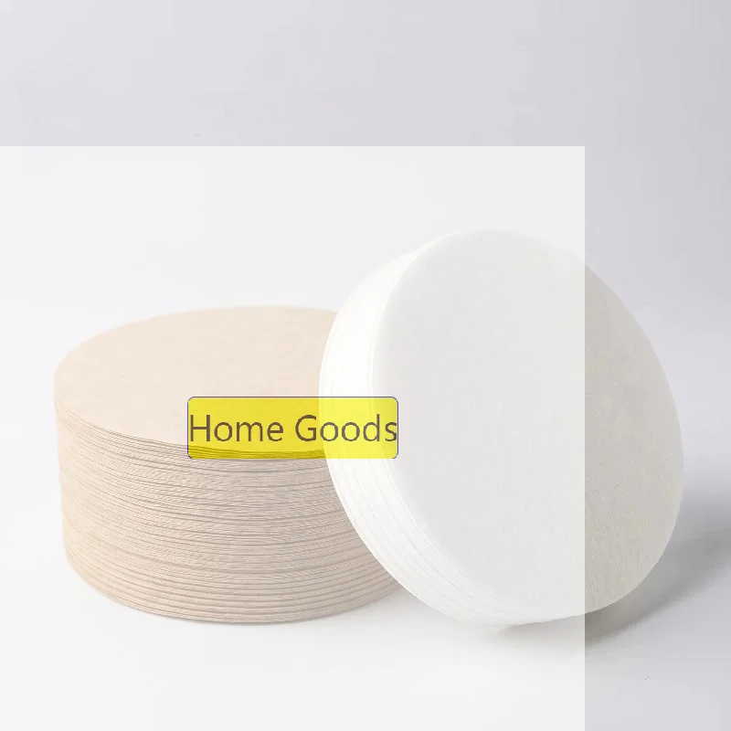 500Pcs Coffee Paper Filter 58 Mm Wood Pulp Filter Portafilter Paper Compatible With Coffee Machine Handle