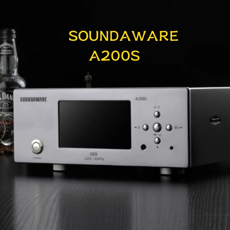 

SOUNDAWARE, A200S Balanced Desktop Lossless HIFI Digital Audio Player Decoding Network APP