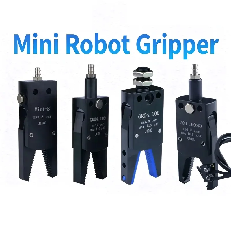 MINI Gripper Manipulator Fixture With Magnetic Induction Antiskid Cover For Injection Molding Manipulator Accessories