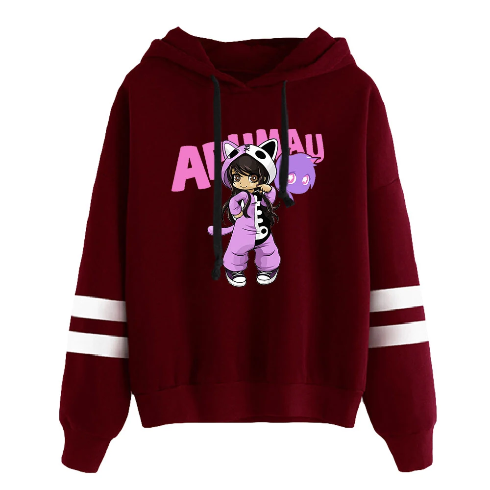 

2026 Aphmau Hoodie Unisex Pocketless Sleeve Sweatshirt Winter Autumn Men Women's Hoodies 90s Youtuber Youthful Harjauku Clothes