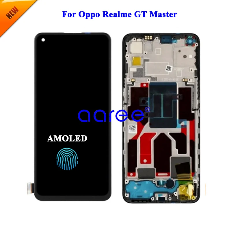 

LCD Screen Original For Oppo Realme GT Mast LCD For Oppo GT Master RMX3363 RMX3360 LCD Screen Touch Digitizer Assembly