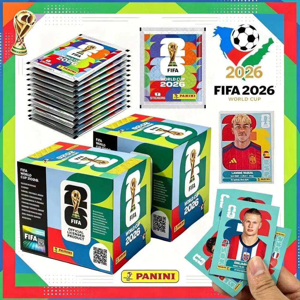 2026 FIFA Weltmeisterschaft Mystery Blind Box, Sortiment an Fußball-Sammelkarten & Aufklebern, Überraschende Sport-Sammlerstücke für Hobby-Fans – Detail 7