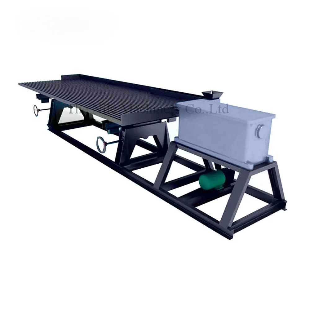 Meja Goyang Bergetar Emas Konsentrat Lapisan Ganda