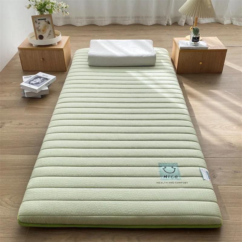 Floor mat futonmattress nap lunch break mat tatami sleeping mat foldable moisture-proof floor mat used for family rooms bedrooms