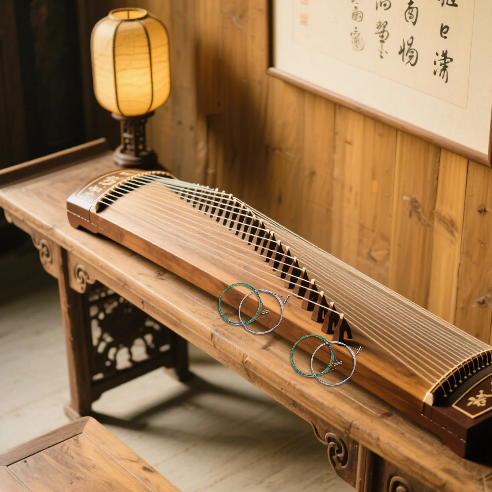 

Children's Guzheng Strings Sturdy Metal Wire Accessories Spare Parts Stringed Instrument Music