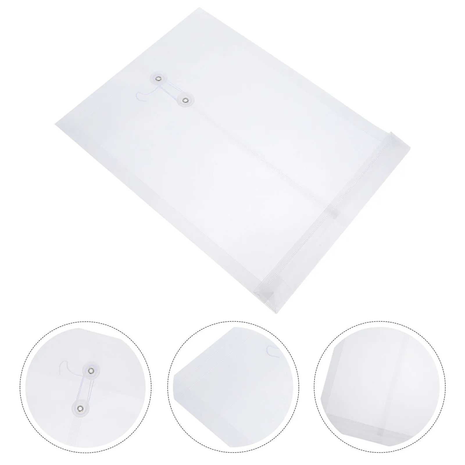 

12 прозрачных папок для документов, прочные папки для файлов с кнопкой-застежкой, прозрачные конверты для бумаг, чеков, счетов, файлов