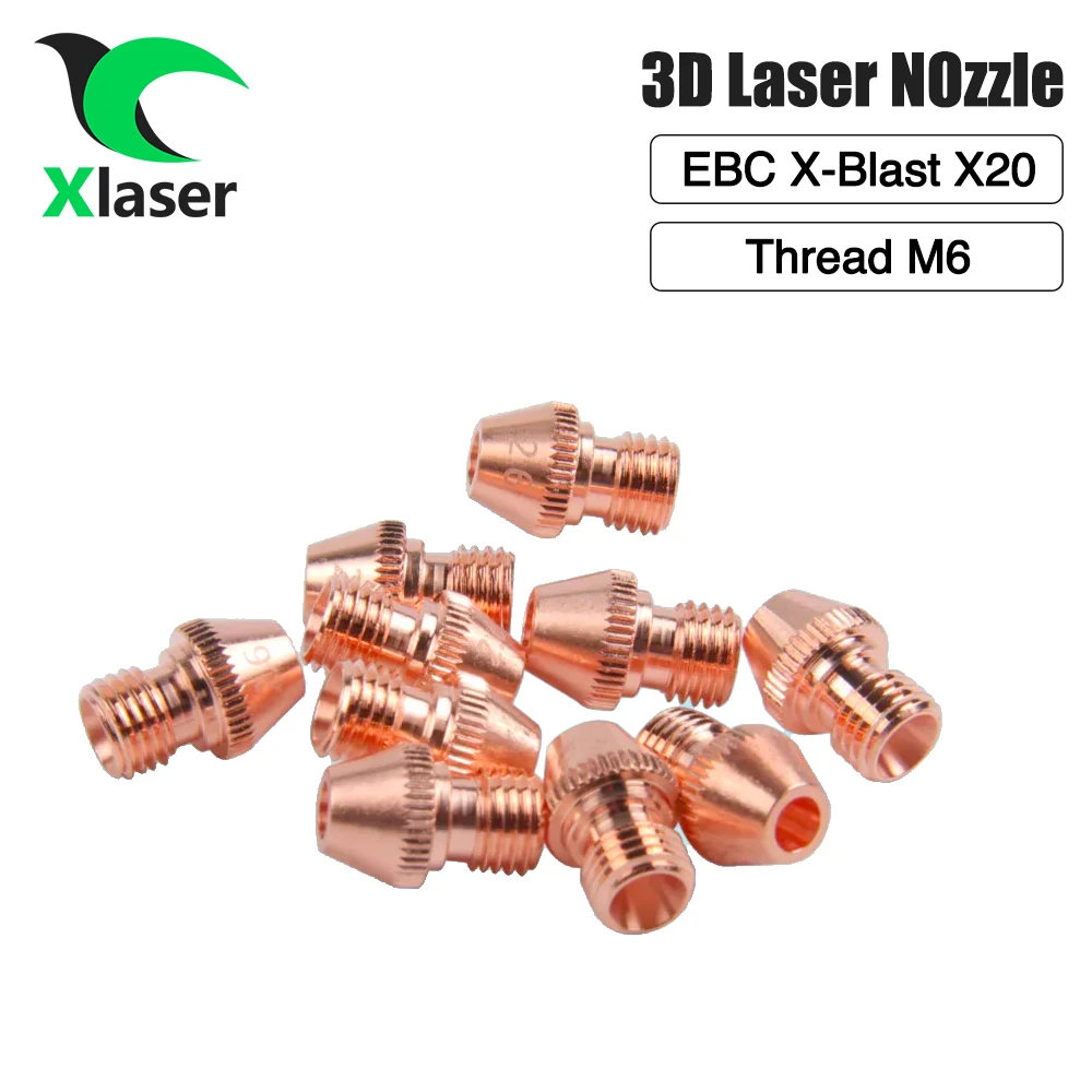 Xlaser 섬유 레이저 깍지 팁, EBC X-Blast X20 2085524 섬유 깍지 거치대 세라믹 936678 하이 퀄리티 적합, 로트당 10 개