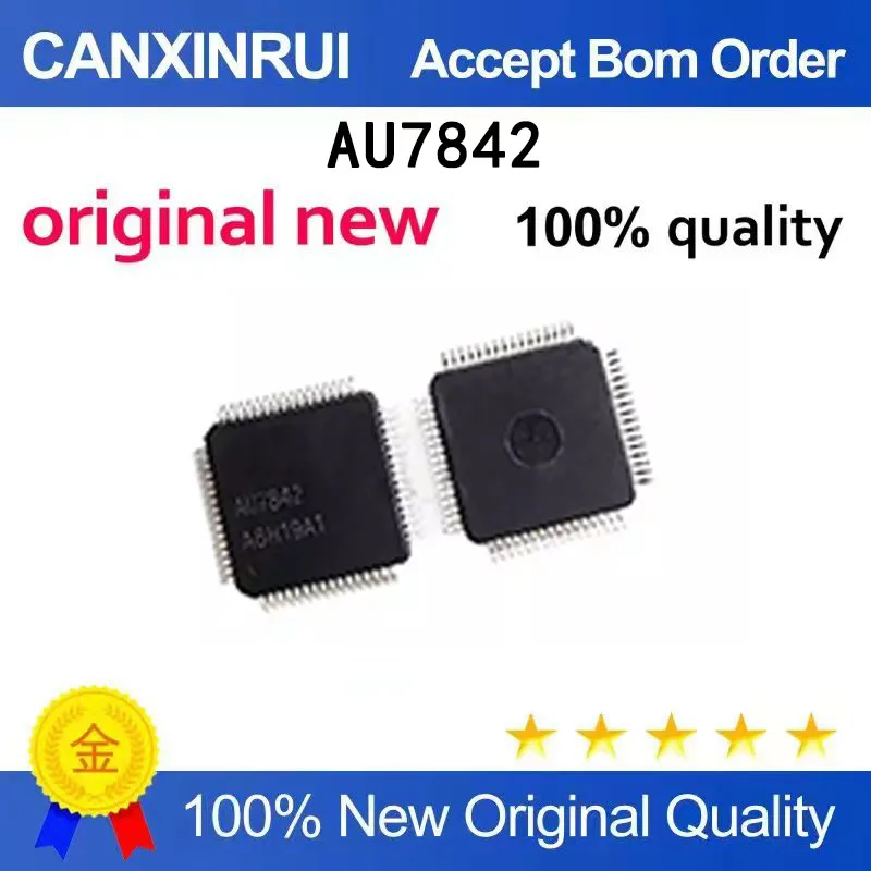 

(5-100 PCS) New AU7842 Audio Decoder IC Chip Package LQFP-64