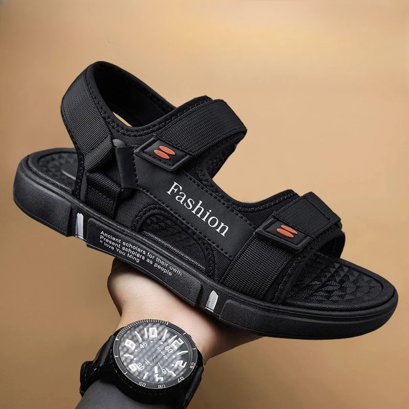 Indoor Ankle Wrap Male Shoe Height Beach Slippers Men\'s Sandal with Platform Open 2024 Styles New Design Eva Stylish Arrival V