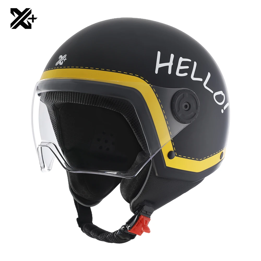 

Open Face Motorcycle Helmet For Men Women Summer Retro Half Helmet Ultralight Scooter Cycling Casques Electric Bicycle Helmet