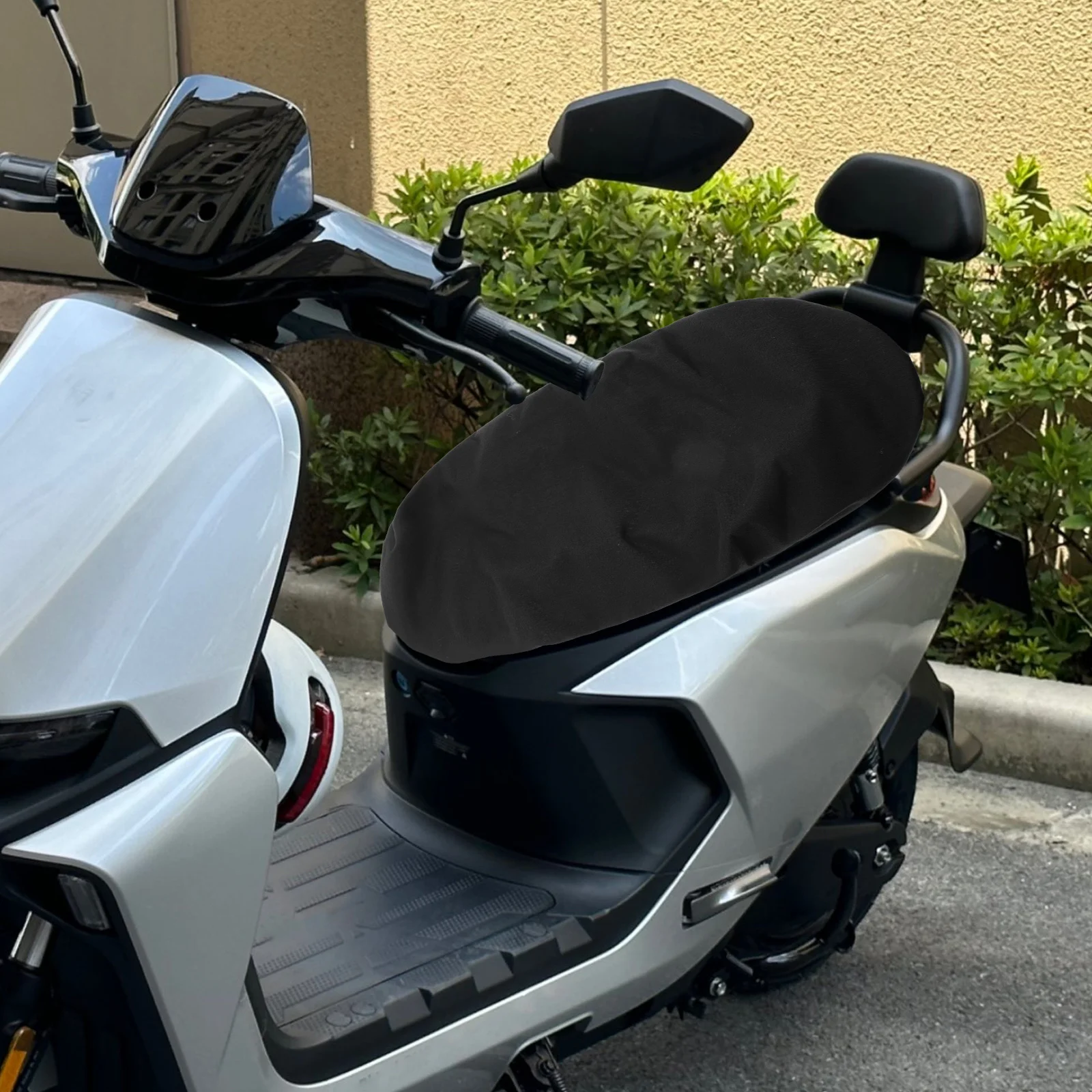 

Motorcycle Seat Protectors Thickened Cushion Covers Full Coverage Easy Install for Electric Bikes Scooters Scooter Seat Pad