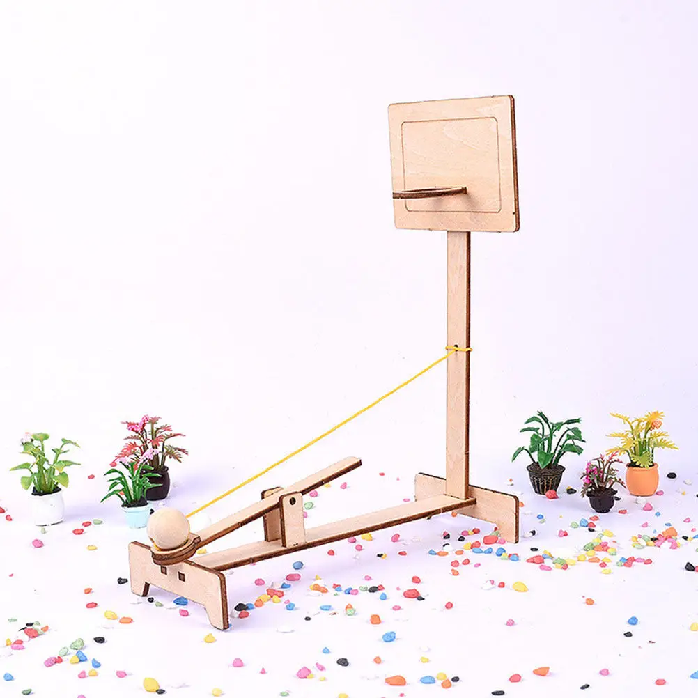 

Набор из 2-х креативных деревянных баскетбольных машинок: развивающая научно-популярная игрушка для детей и студентов, способствующая развитию мышления и наблюдательности